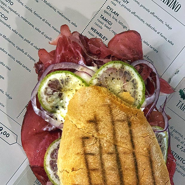 panino della Paninoteca Ghe Post Milano